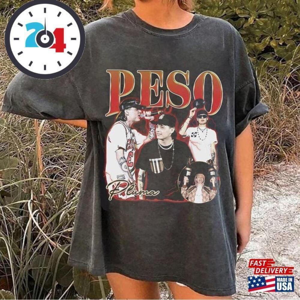 Peso Pluma Gift For Fan Shirt World Tour T-shirt - Picture 1 of 4